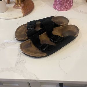 BIRKENSTOCK ARIZONA BLACK SIZE 44/11 11.5